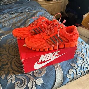 Adidas Climacool Orange Athletic Shoes.